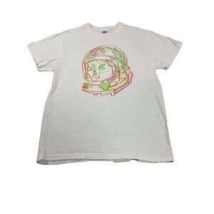 BILLIONAIRE BOYS CLUB BBC HELMET SS TEE GARDENIA SIZE M